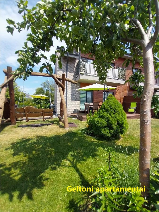 Geltoni Apartamentai Palanga Ngoại thất bức ảnh